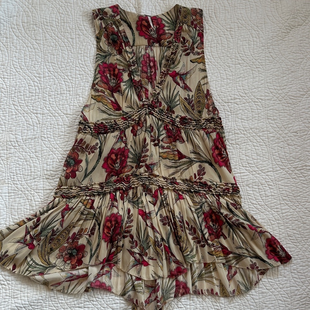Floral Sleeveless Dress/shirt by Free People